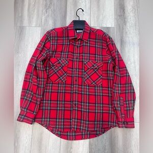 Fieldmaster Plaid Flannel Short Jacket Vintage